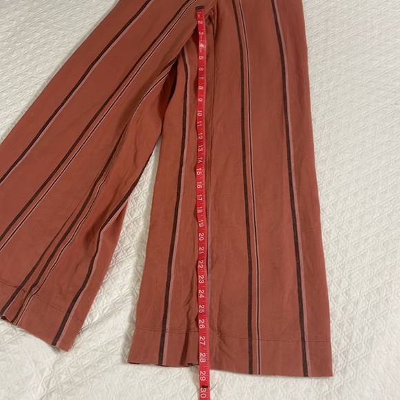 Urban Outfitters UO Ashley Striped long romper jumpsuit small p open back NWOT - Picture 12 of 15